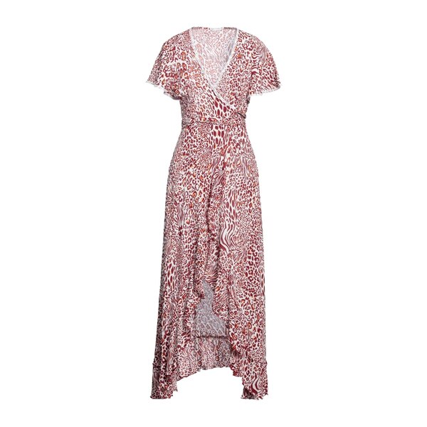 【送料無料】 プーペットセントバース レディース ワンピース トップス Midi dresses Red