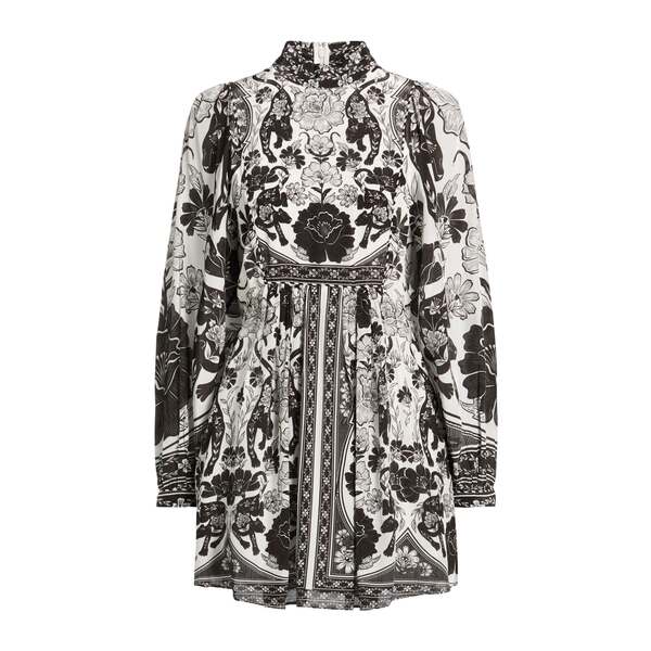 【送料無料】 ファーム リオ レディース ワンピース トップス Mini dresses Black