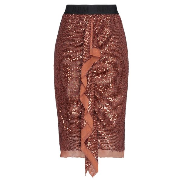 【送料無料】 エイト・ピーエム レディース スカート ボトムス Midi skirts Brown