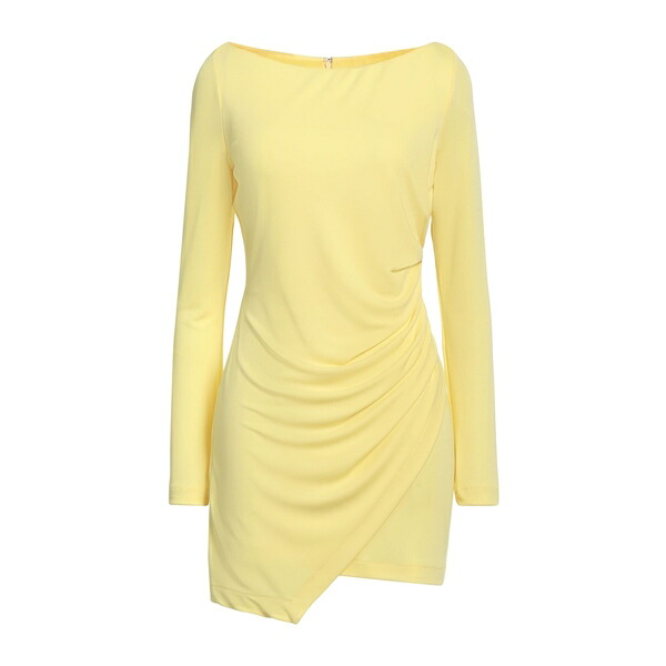 【送料無料】 アニエバイ レディース ワンピース トップス Mini dresses Yellow
