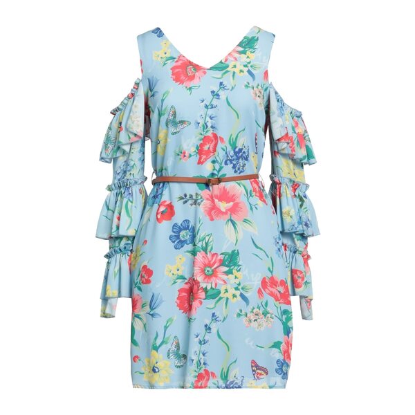 【送料無料】 フラコミーナ レディース ワンピース トップス Mini dresses Azure