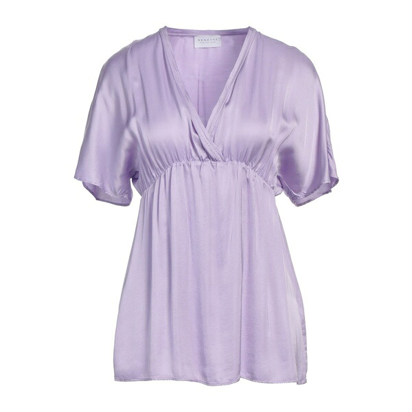 【貨物輸送無料】 ネネット レディース プルオーバー トップス Tops Purple