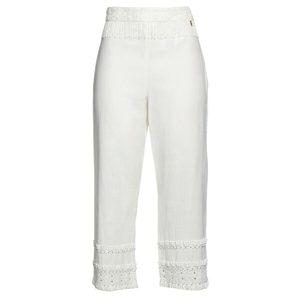 【送料無料】 ツインセット レディース カジュアルパンツ ボトムス Pants White