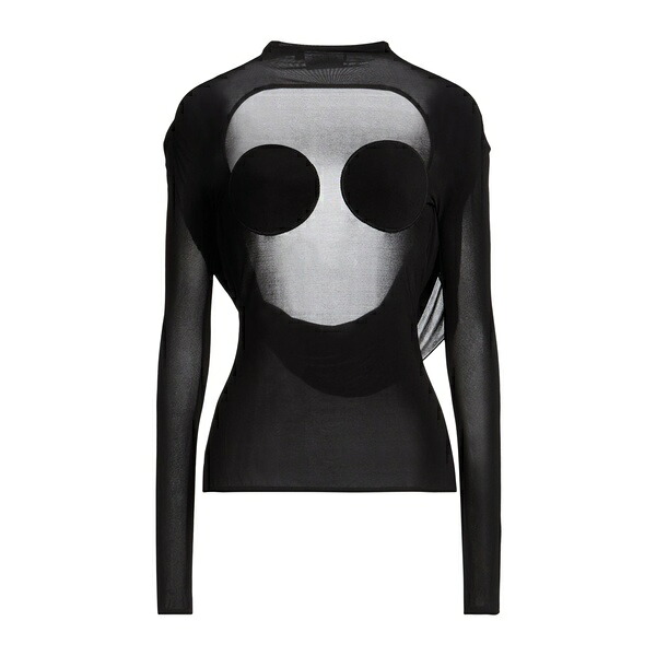 【送料無料】 ジャンポール ゴルチエ レディース Tシャツ トップス Tops Black|asty