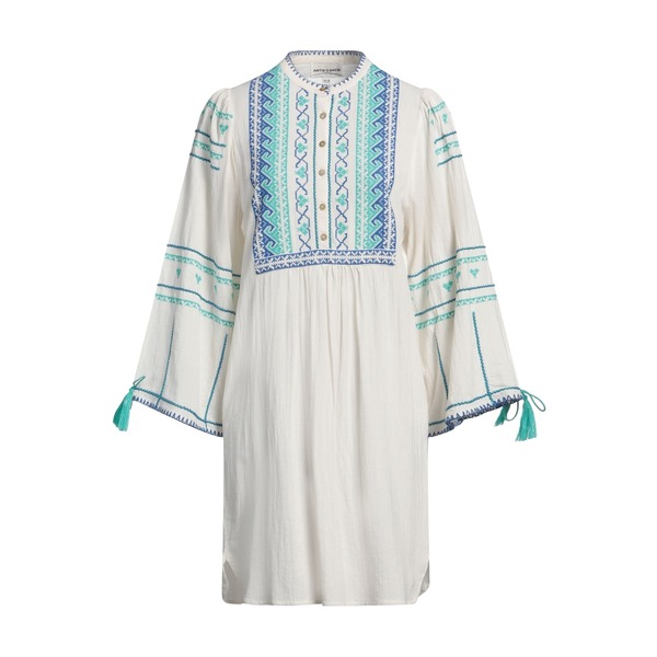 【送料無料】 アンティックバティック レディース ワンピース トップス Mini dresses White 30,420円
