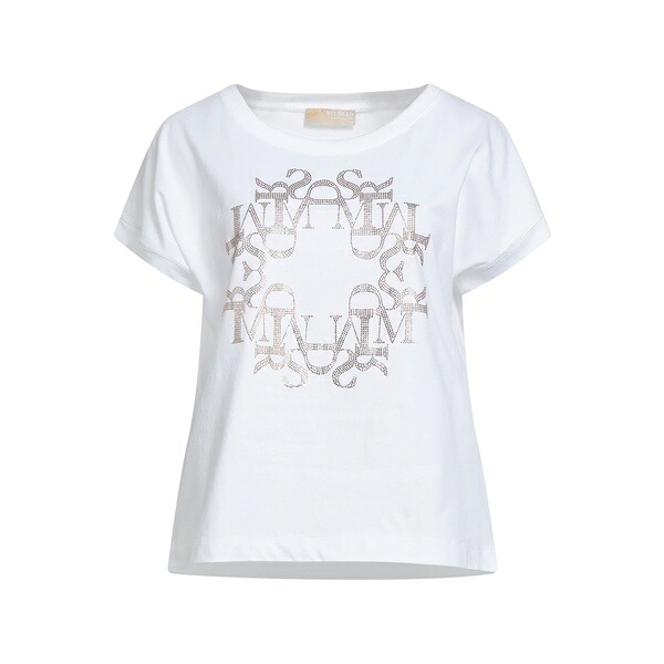 【送料無料】 ディズメロ レディース Tシャツ トップス T-shirts White