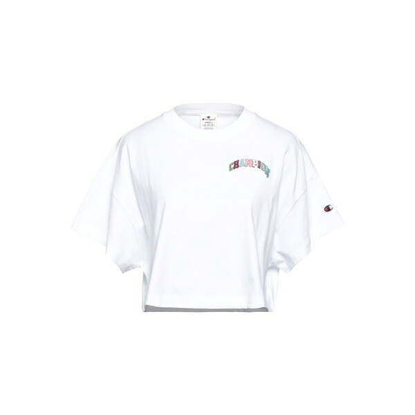 【送料無料】 チャンピオン レディース Tシャツ トップス T-shirts White
