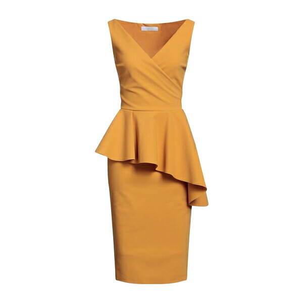 【送料無料】 チアラ・ボニ・プティ・ローブ レディース ワンピース トップス Midi dresses Yellow