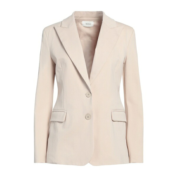 【送料無料】 ヴィコロ レディース ジャケット＆ブルゾン アウター Blazers White
