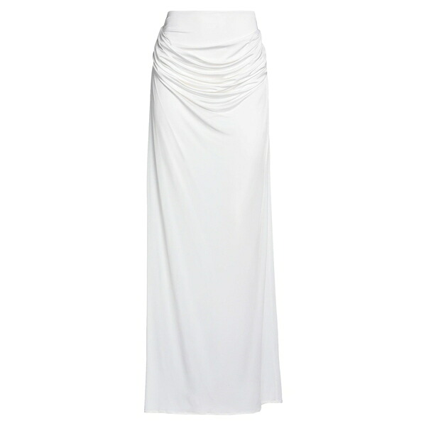 【送料無料】 マグダ・ブトリム レディース スカート ボトムス Maxi skirts White｜asty