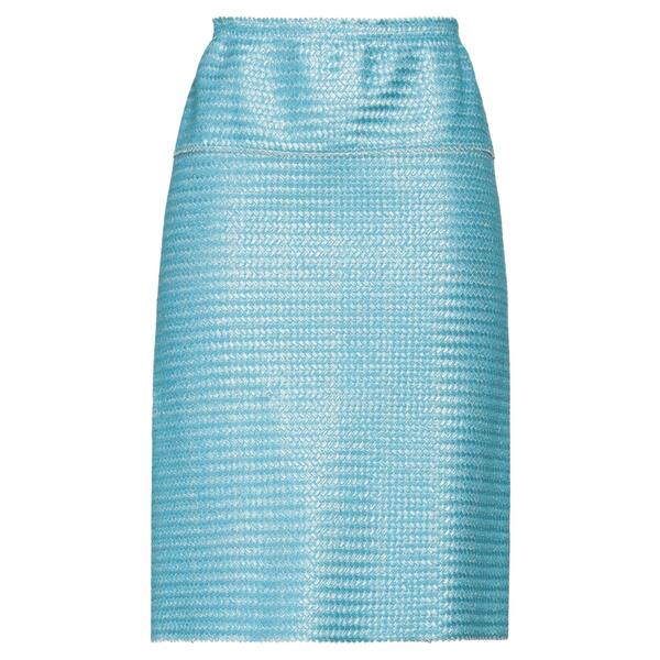 【送料無料】 エルマンノ シェルヴィーノ レディース スカート ボトムス Midi skirts Azure