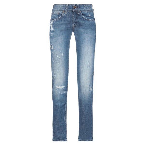 【送料無料】 ヤコブ コーエン レディース デニムパンツ ボトムス Jeans Blue｜asty