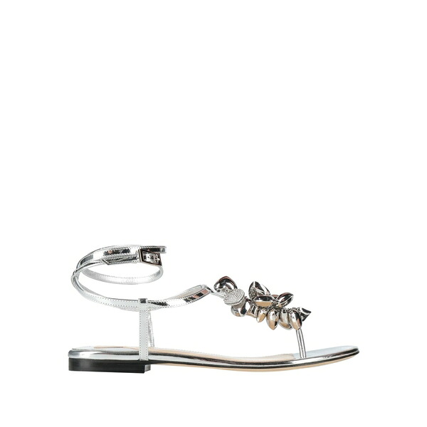 【送料無料】 マッハ アンド マッハ レディース サンダル シューズ Thong sandals Silver｜asty