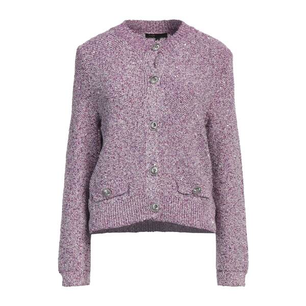 【貨物輸送無料】 マージュ レディース ジレー アウター Cardigans Purple