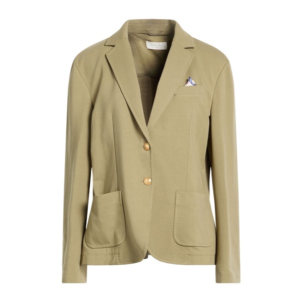 【送料無料】 チルコロ1901 レディース ジャケット＆ブルゾン アウター Blazers Green