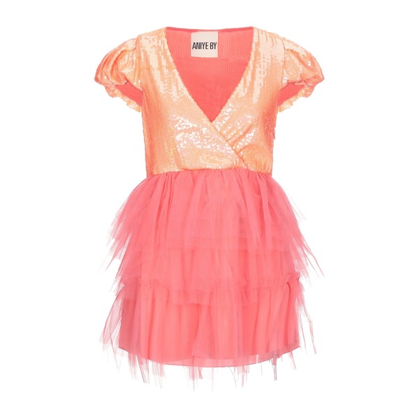 【送料無料】 アニエバイ レディース ワンピース トップス Mini dresses Pink
