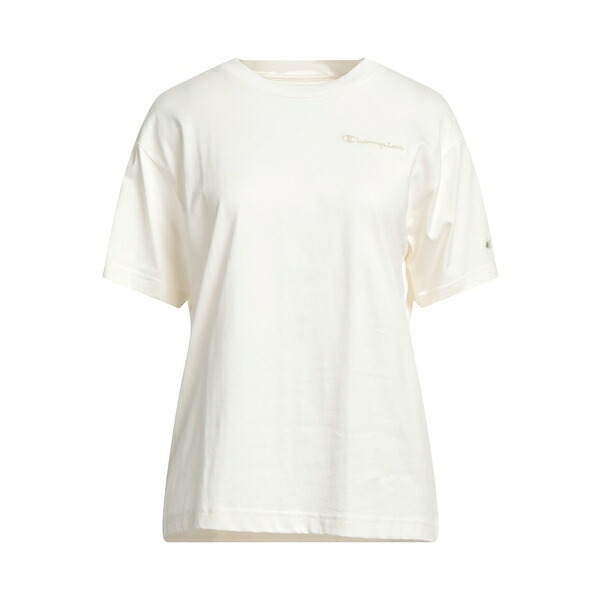 【送料無料】 チャンピオン レディース Tシャツ トップス T-shirts White