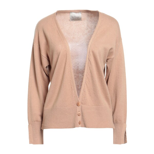 【貨物輸送無料】 エヌ.オー.ダブリュー. アンドレア ロザーティ カシミヤ レディース ジレー アウター Cardigans Beige