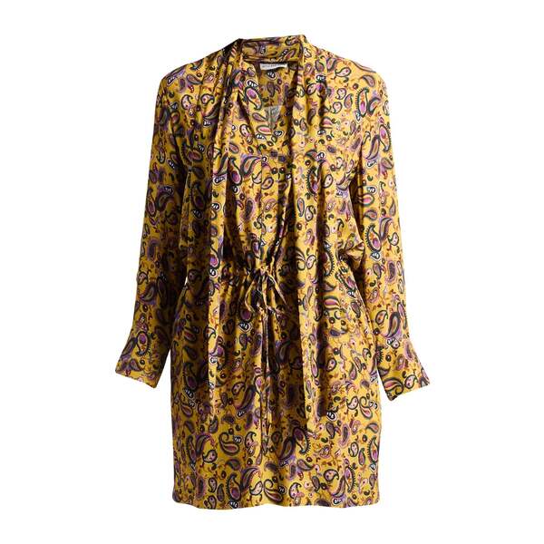 【送料無料】 アティックアンドバーン レディース ワンピース トップス Mini dresses Yellow