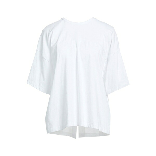 【送料無料】 バベル レディース Tシャツ トップス T-shirts White
