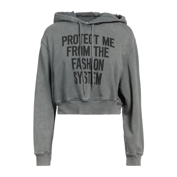 【送料無料】 モスキーノ レディース パーカー・スウェットシャツ アウター Sweatshirts Grey