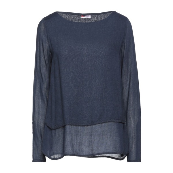 【貨物輸送無料】 ロッソピューロ レディース プルオーバー トップス Tops Blue