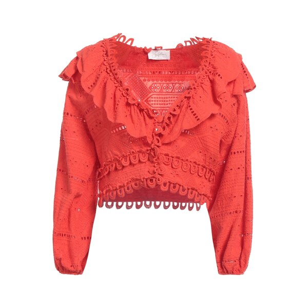 【送料無料】 ソーアリュール レディース Tシャツ トップス Tops Orange