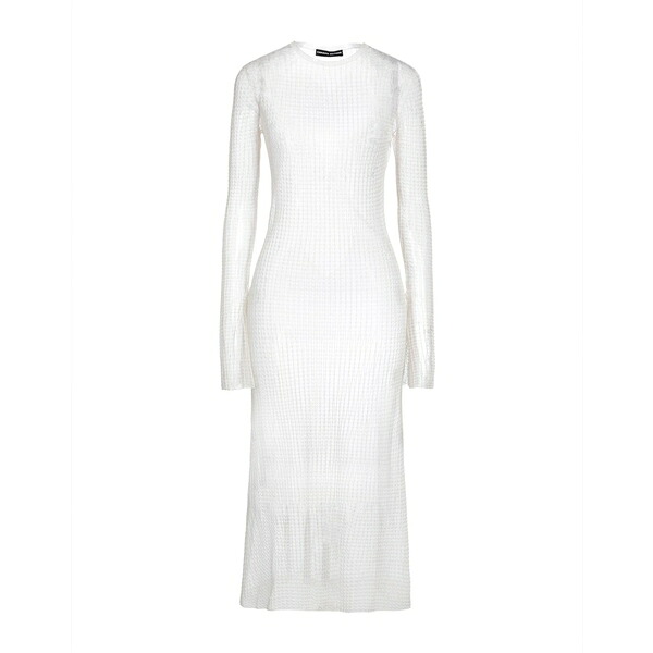 【送料無料】 カイダン・エディションズ レディース ワンピース トップス Midi dresses White