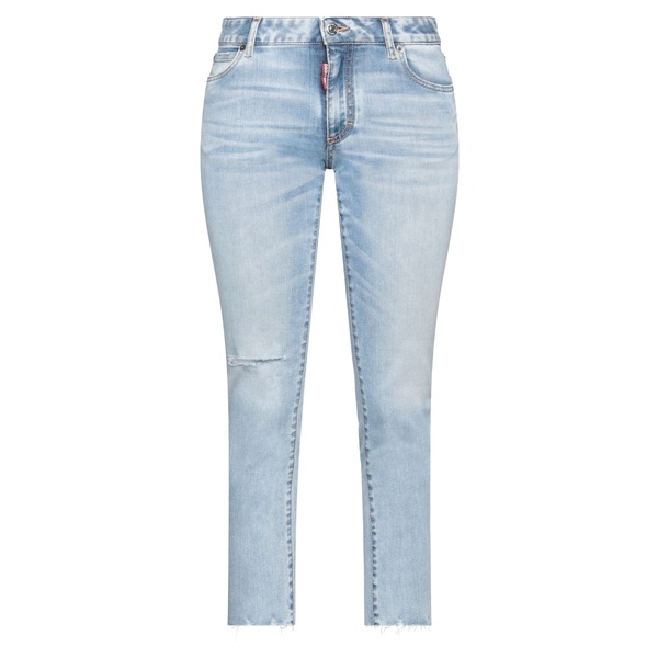 【送料無料】 ディースクエアード レディース デニムパンツ ボトムス Jeans Blue｜asty