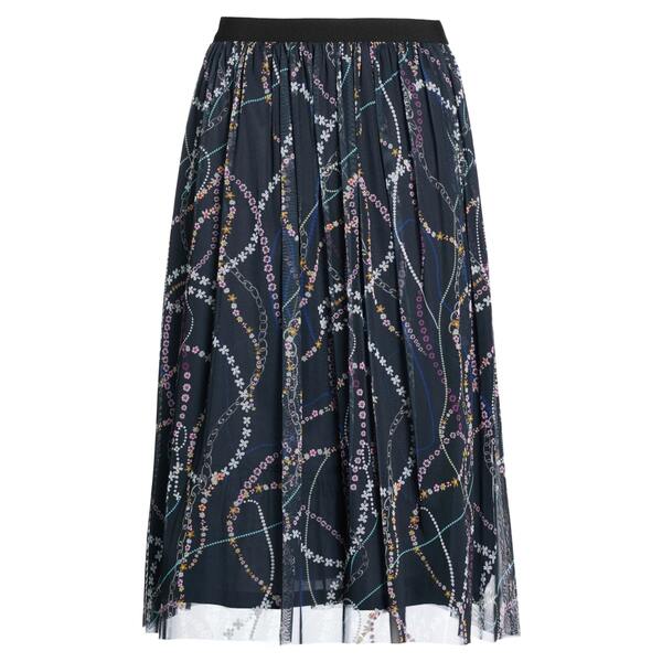 【貨物輸送無料】 眼球 ブルーズ レディース スコート ボトムス Midi skirts Blue