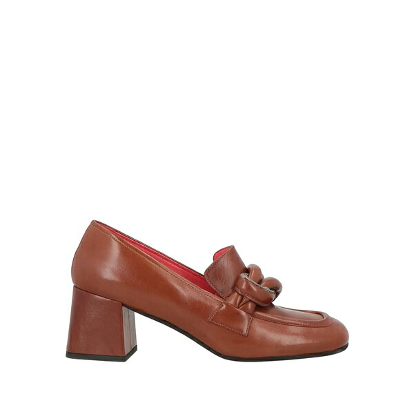 【送料無料】 パスデルージュ レディース スリッポン・ローファー シューズ Loafers Brown