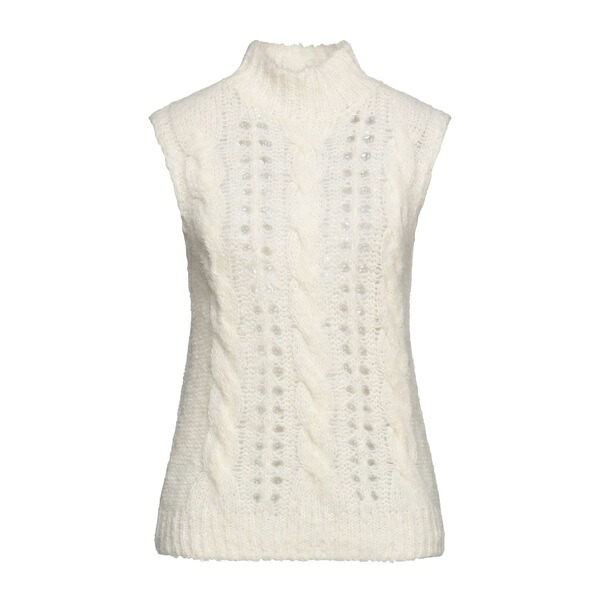 【送料無料】 ドゥオッド レディース ニット&セーター アウター Turtlenecks White