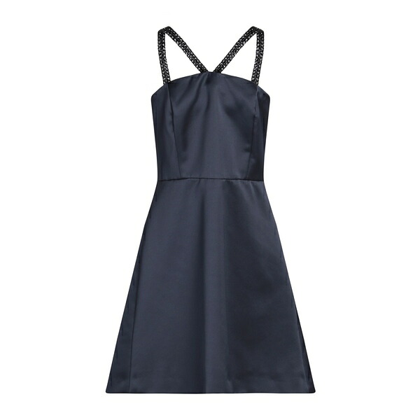 【送料無料】 ペニーブラック レディース ワンピース トップス Mini dresses Blue