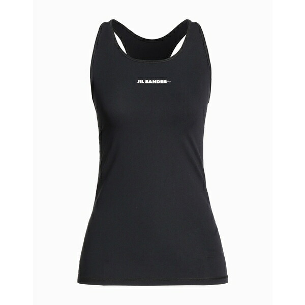 【送料無料】 ジル・サンダー レディース Tシャツ トップス Tank tops Black｜asty