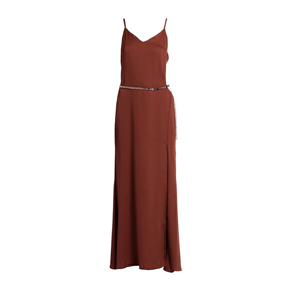 【送料無料】 ハニタ レディース ワンピース トップス Maxi dresses Brown