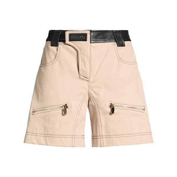 【送料無料】 ピンコ レディース カジュアルパンツ ボトムス Shorts & Bermuda Shorts Beige