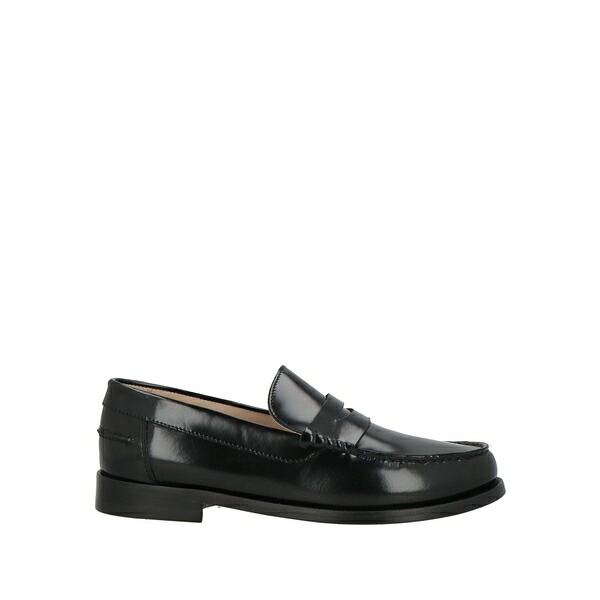 【貨物輸送無料】 行動論理 レディース スリッポン・ローファー シューズ Loafers Black