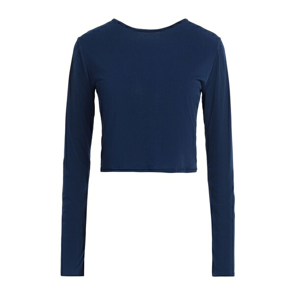 【送料無料】 ソーアリュール レディース Tシャツ トップス T-shirts Blue|asty