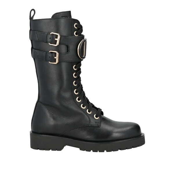【貨物輸送無料】 ツイン仕掛ける レディース ブーツ シューズ Boots Black