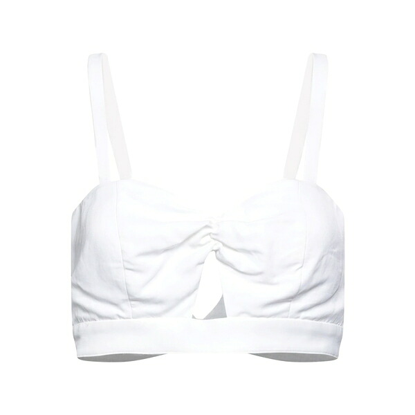【送料無料】 ジジル レディース Tシャツ トップス Tops White