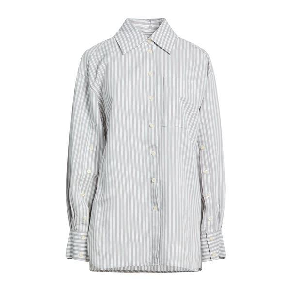 【送料無料】 マニュエル リッツ レディース シャツ トップス Shirts Grey｜asty