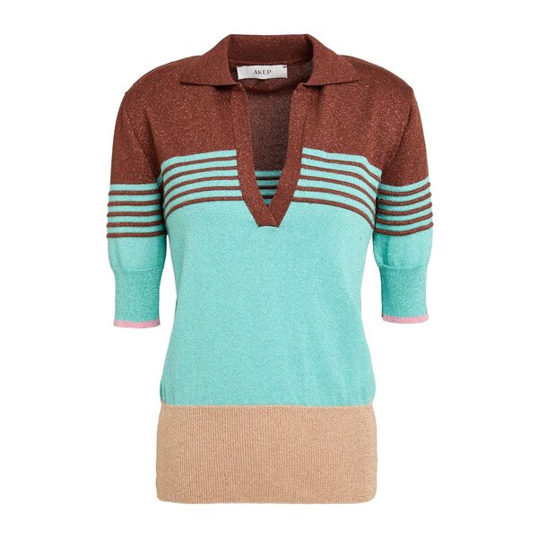 【送料無料】 エーケプ レディース ニット&セーター アウター Sweaters Azure