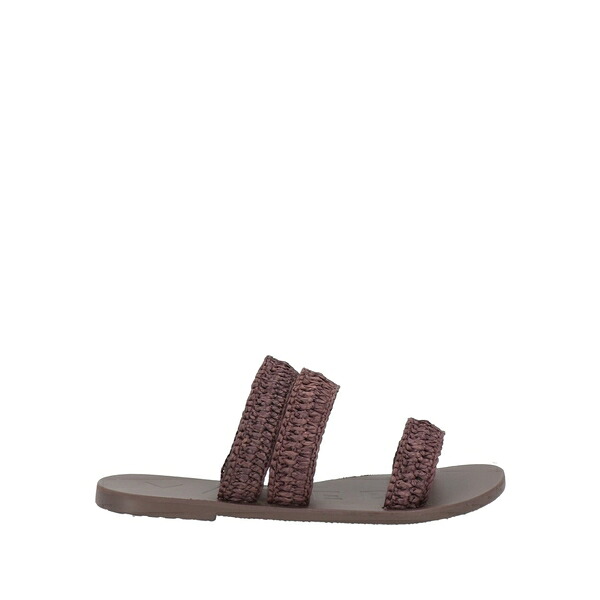 【送料無料】 マネブ レディース サンダル シューズ Sandals Brown
