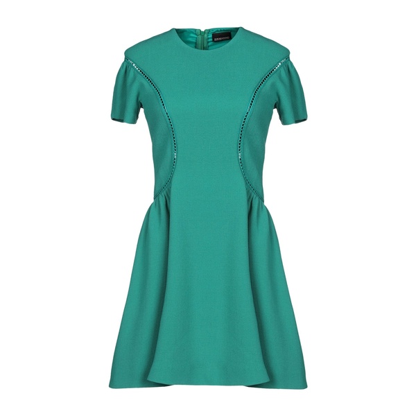 【送料無料】 エルマンノ シェルヴィーノ レディース ワンピース トップス Mini dresses Green