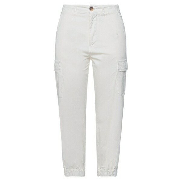 【送料無料】 セミクチュール レディース カジュアルパンツ ボトムス Pants White