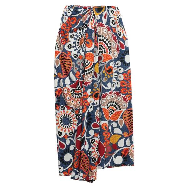 【貨物輸送無料】 マニラグレース レディース スコート ボトムス Midi skirts Blue