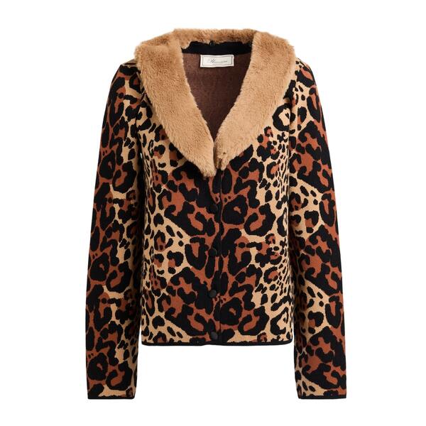 【送料無料】 ブルマリン レディース カーディガン アウター Cardigans Beige