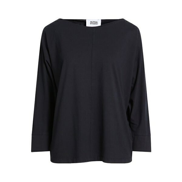 【送料無料】 アルファス テューディオ レディース Tシャツ トップス T-shirts Blue|asty