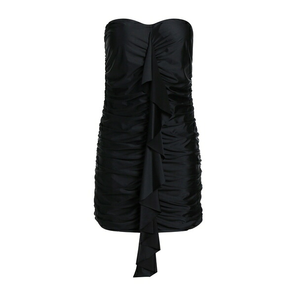 【送料無料】 ブティック デ ラ ファム レディース ワンピース トップス Mini dresses Black