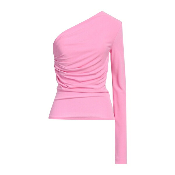 【送料無料】 ディースクエアード レディース Tシャツ トップス Tops Pink|asty